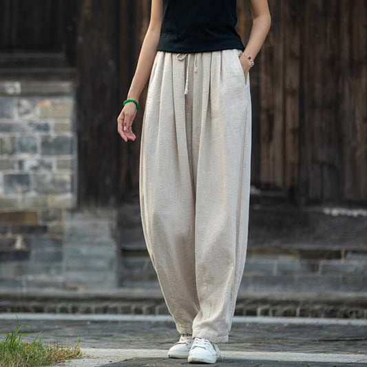 Women's Linen Casual Pants