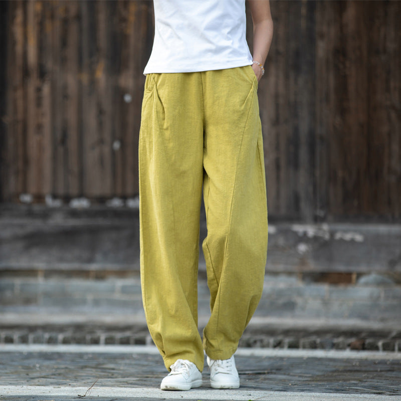 Women's Casual Slim Linen Pants