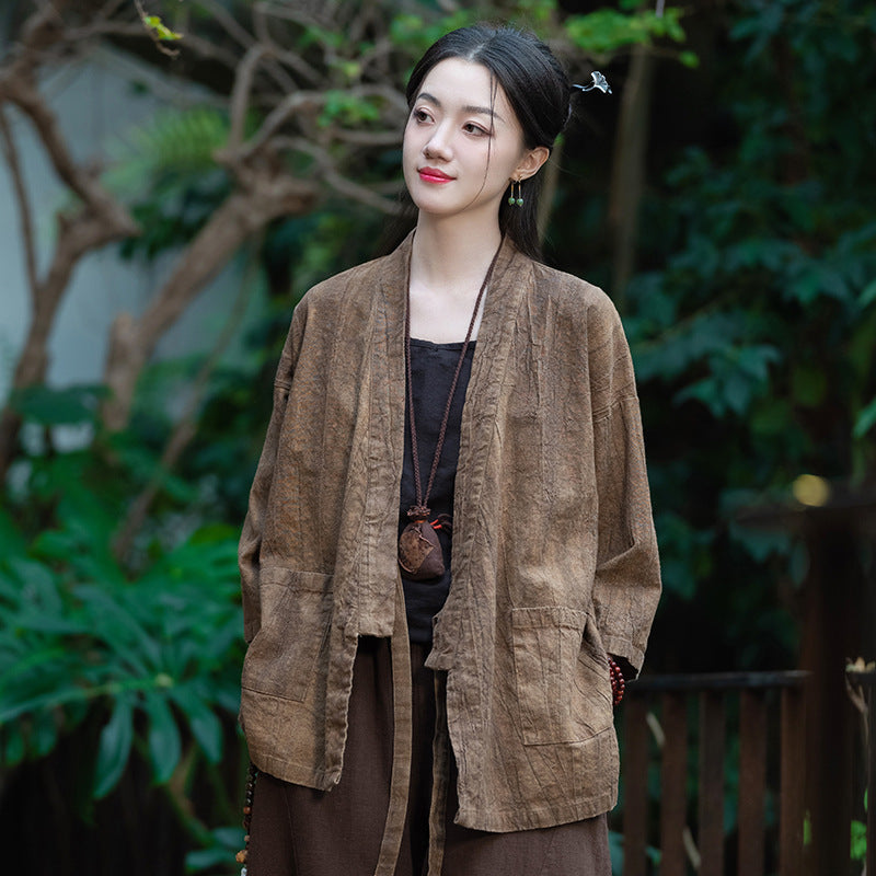 Women's Loose Cardigan National Style