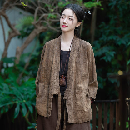 Women's Loose Cardigan National Style