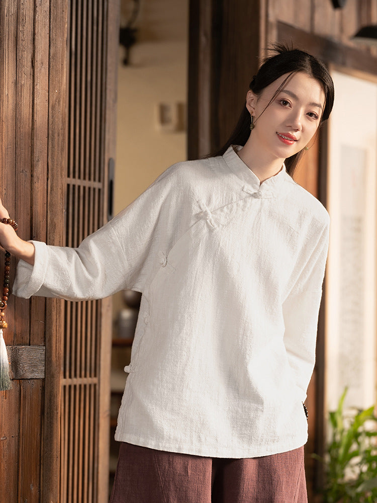 National Style Linen Shirt