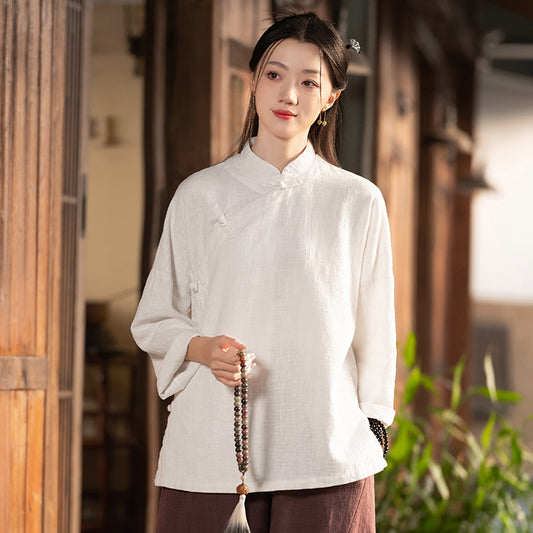 National Style Linen Shirt