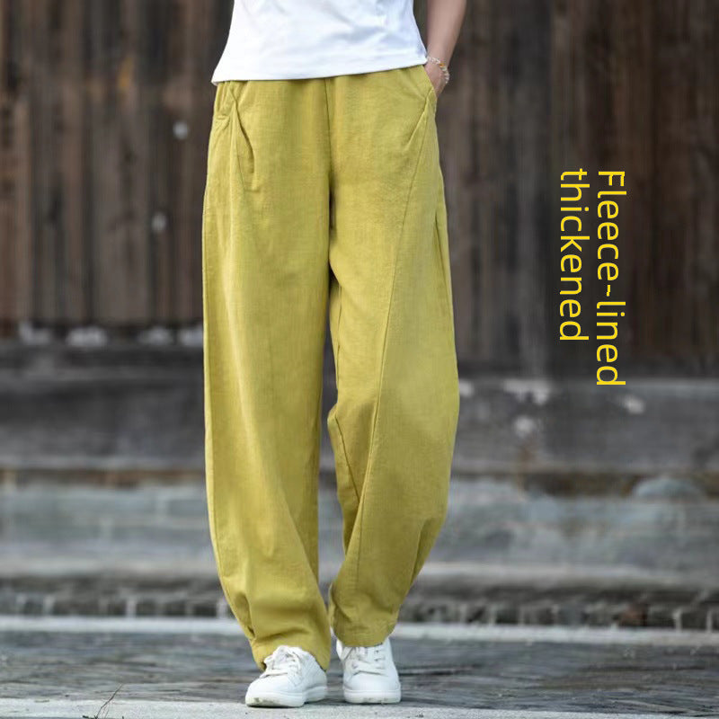 Women's Casual Slim Linen Pants