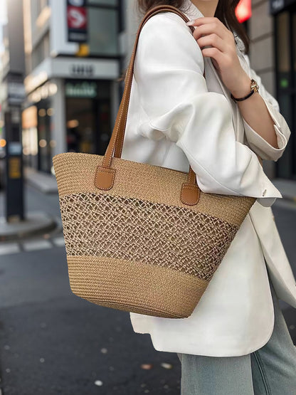 Summer Straw Bag Large Capacity